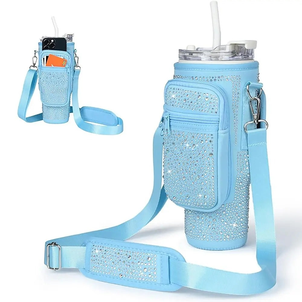 Diamond Water Bottle Pouch
