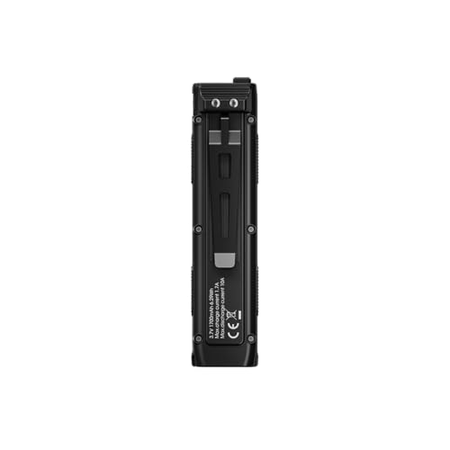 Nitecore EDC27 UHi 3100 lumens Flat EDC Flashlight, USB-C Rechargeable, High Lumen Slim with Digital Display and LumenTac Case