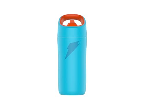 Gatorade Kids' Rookie Metal Water Bottle, 12oz, Stainless Steel Bottle, Double-Wall Insulation, Vacuum Insulated, Thermo Mug