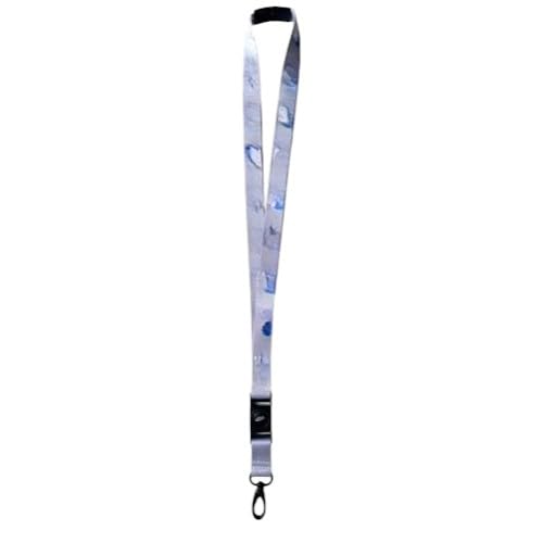 AllStyle By Patel Compatible Lanyard for Keys Neck Strap Keychain for Phones Bags Keys Cell Phones Bags Accessories (Grey - Modern)