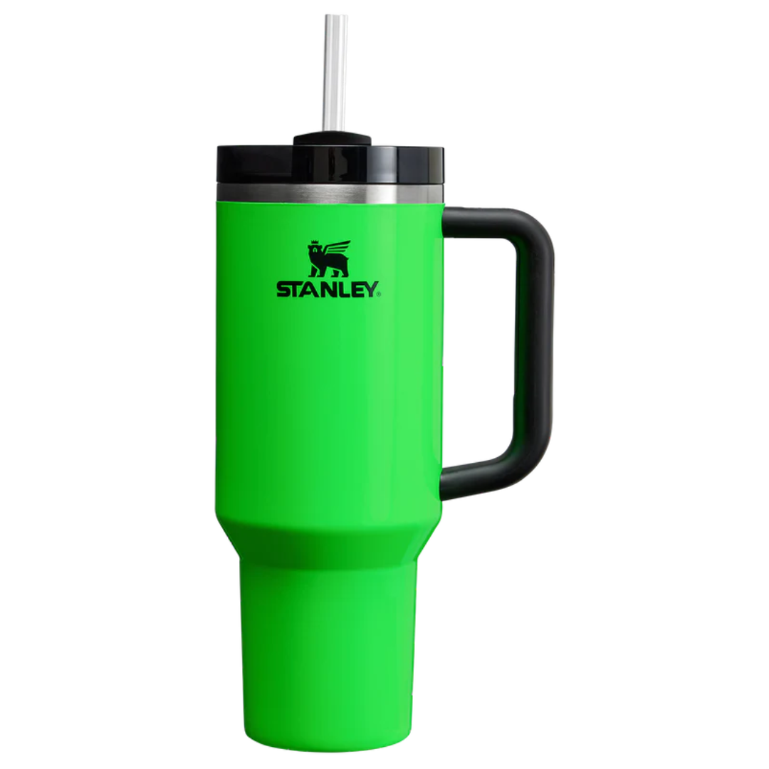 The Quencher 40oz Stanley Neon Flowstate Tumbler