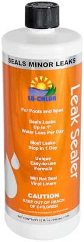 Leak Sealer - No Need to Drain Pool Water, Easily Fix a Leak Pool Leak Sealer - Hot Tub Leak Sealer Works in 24 Hours to Fix a Leak Spa and Hot Tub, Fast Acting Pool Leak Repair (32oz)