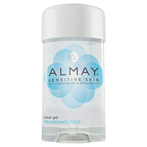 Almay Sensitive Skin Clear Gel Anti-Perspirant & Deodorant – Fragrance-Free 2.25 oz