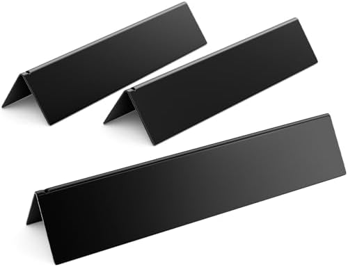 7635 15.3" Flavorizer Bars for Weber Spirit Grill Parts, Grill Replacement Parts for Weber Spirit I & II 200 Series, Spirit E210 S210 E220 S220 Gas Grill with Front Control Knobs, Porcelain-enameled