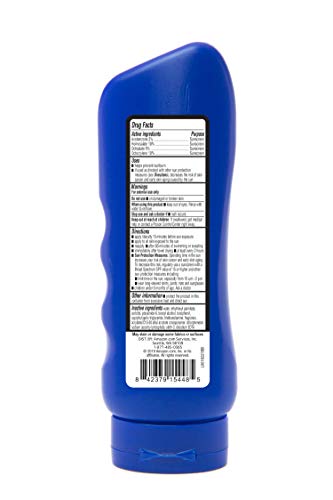 Amazon Brand - Solimo Sport Sunscreen Lotion, SPF 30, Formulated without Octinoxate & Oxybenzone, Broad Spectrum UVA/UVB Protection, 8 Fluid Ounce