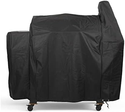 ZJYWSCH Grill Cover for Pit Boss Savannah Onyx Edition Wood Pellet Grill PB1500NX 600D Heavy Duty Waterproof Pit Boss Savannah Onyx 1500 Grill Smoker Cover