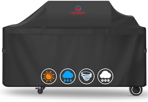 Comnova Grill Cover for Traeger Ironwood XL - Premium Wood Pellet Smoker Cover for Traeger Waterproof & Heavy Duty, 600D Pellet BBQ Cover Accessory for Treager Ironwood XL Grills (BAC647)