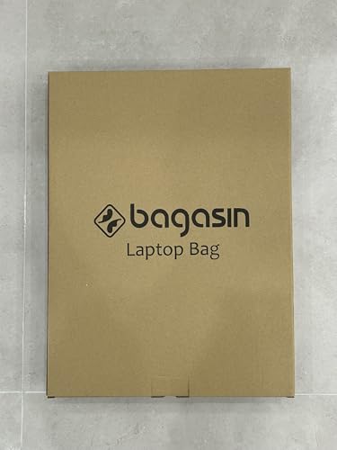 bagasin 15 15.6 16 inch Laptop Computer PC Shoulder Bag Carrying Case, Water-Repellent Fabric Briefcase, Lightweight Toploader, Business Casual or School