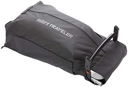 Weber Traveler Cargo Protector Grill Cover, Black