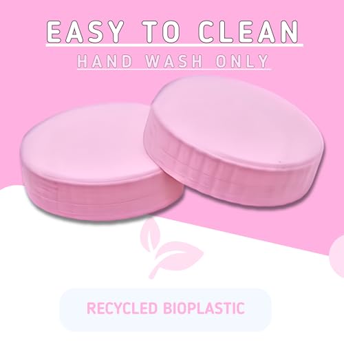 Head Concepts Cap Lid for Cirkul Water Bottle - Fits Plastic and Metal Bottles - 2-Pack Caps - Water Bottle Accessories - Made in USA (Pink)