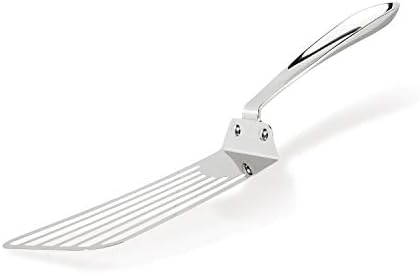 All-Clad Specialty Stainless Steel Kitchen Gadgets Slotted Turner Kitchen Tools, Kitchen Hacks Silver