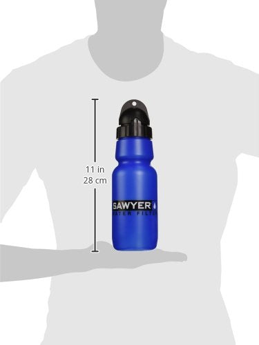 Sawyer Products SP140 Personal Water Bottle Filter, 34-Ounce,Blue