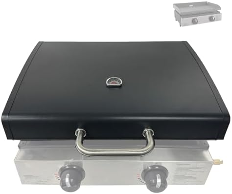 Upgrade Hinged Lid for Blackstone 1666 22 Inch Omnivore Griddle (2024 Model), Griddle Hard Cover Flat Top Lid for Blackstone 22" Griddle Lid 1666 2203 2205 for Blackstone Tabletop Griddle Hood