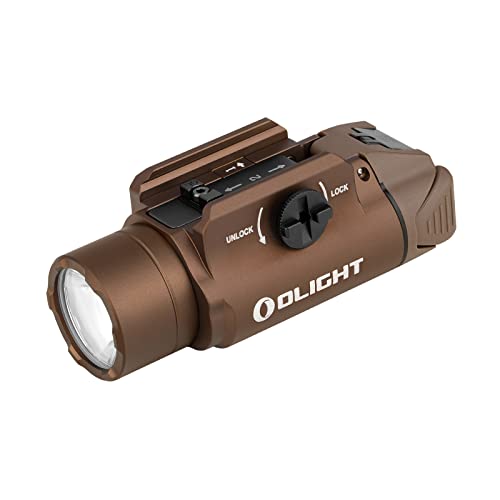 OLIGHT PL-3S Valkyrie 1000 Lumens Compact Weaponlight Rail-Mounted Tactical Light LED with Rail Locating Keys for 1913 Picatinny, GL Style (Black)