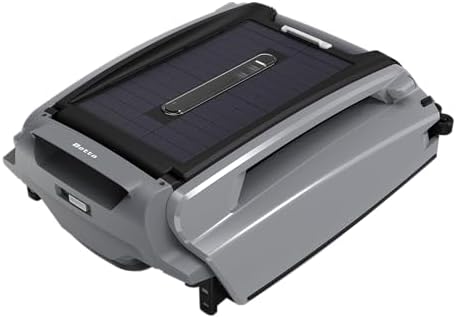 Betta SE Plus - Solar-Powered Robotic Pool Skimmer with 24/7 Continuous Cleaning Power, Dual Charging Options, Twin Salt Chlorine Tolerant Motors, and Shallow Water Safeguard