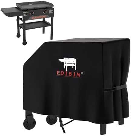 28" Griddle Cover for Blackstone 28 Inch Original Omnivore Griddle 2206,Waterproof 28 Inch Griddle Cover for Blackstone 2 Burner Griddle 1517, 1605, 1853, 1555 and 28” Single Shelf Grill Cover