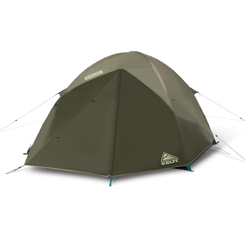 Kelty Daydreamer 4P + 6P Camping Tent, Blackout Fabric, Interior Light Diffusing Gear Loft, Standing Height, PFAS Free (4 Person)