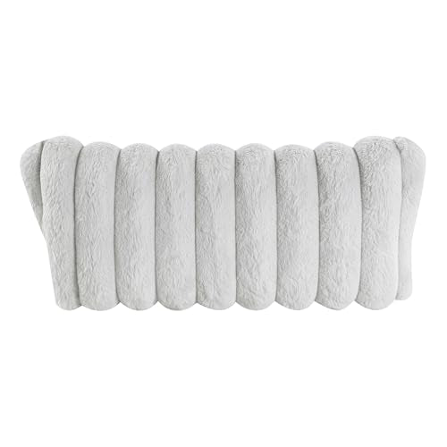 Lexicon Modern Swivel Glider Recliner Chair, Nursery Glider, Corduroy Fabric Upholstery Recliner with High Back, Manual Recliner Sofa Chair for Living Room/Office/Apartment, Gray