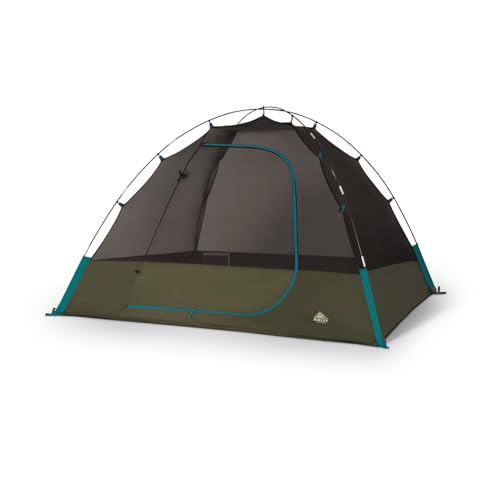 Kelty Daydreamer 4P + 6P Camping Tent, Blackout Fabric, Interior Light Diffusing Gear Loft, Standing Height, PFAS Free (4 Person)
