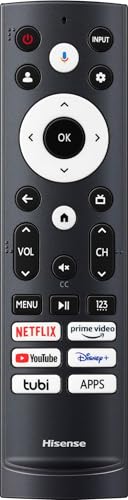 Hisense 100-Inch Class U7 Series ULED 4K UHD Google Smart TV (100U76N) - QLED, Native 144Hz, Motion Rate 480, Dolby Vision, Full Array Local Dimming, Game Mode Pro, Alexa Compatibility