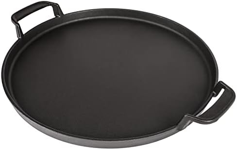 Hisencn 7421 Gourmet BBQ System Griddle for Weber 22 1/2 inch Charcoal Grill, Cast Iron 12" Griddle Pan for Weber Original Kettle Premium 22.5'' Smokers, Performer Premium Grill