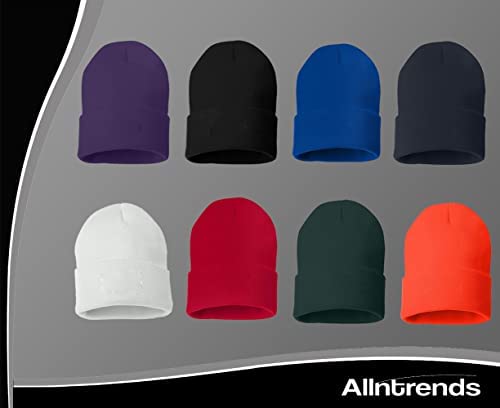 ALLNTRENDS God Over All Things Beanie Hat Christian Warm Winter Cap (Black)