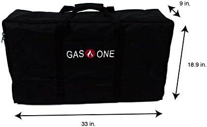 GasOne New Propane Stove Burner Universal Carry Bag for Double Burner Cooker Grills Heavy Duty, 50460
