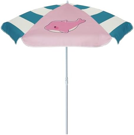 AMMSUN 47 Inch Seaside Beach Umbrella for Sand Box Water Table - Kids shade Umbrella for children Beach Camping Garden Outdoor Play Shade umbrella for picnic table