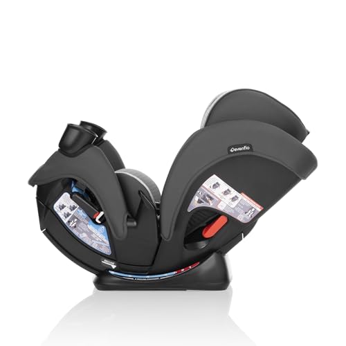 All4Stages Slim 4-in-1 Convertible Car Seat (Baldwin Gray)