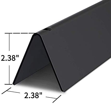 X Home 24.5-Inch Heavier Flavorizer Bars Replacement for Weber Genesis 300 Series (Side-Mounted Control), Genesis E-310 Grill Parts, Porcelain-enameled, 5-Pack