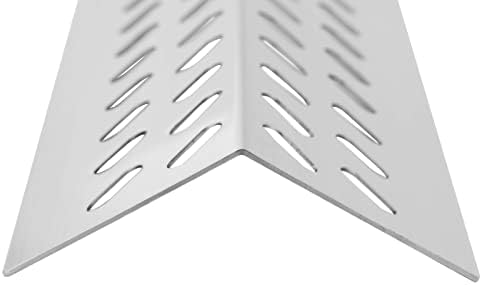 47628 87048 Heat Plates Flame Tamer 4 Burner Grill Replacement Parts for Bull 26038 26039 47629 69008 Bull Angus, Cal Flame G Series G3 G4 P4 Lion Premium L60000 L75000 Stainless Steel Heat Shield