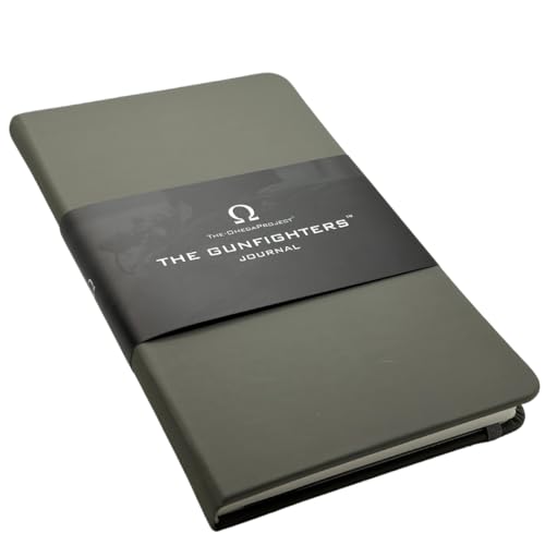The Omega Project Gunfighters Journal – created by Special Operations Forces - Firearms Training Journal – For Military, Law Enforcement, competition, and firearms enthusiast looking to improve - Leather Bound Shooting Log Book – Mission Tracker