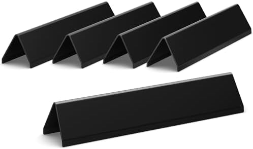 15.3" Flavorizer Bars for Weber Spirit E-310 Spirit II 300, Spirit 300 E320 E330 S310 S320 S330 Grills with Front Control Knobs, Porcelain Enameled Heat Plate for spirit e310 Replacement Parts