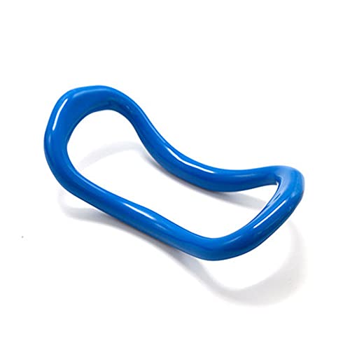 MINGYNS Yoga Ring for Leg Calves,Fitness Circle for Back Toning Thighs Abs and Legs,Training Ring for Yoga, Mobility, Pilates,Gymnastics Exercise Workout (Blue)