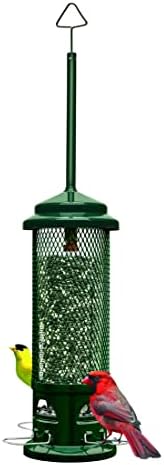 Squirrel Buster Legacy Squirrel-proof Bird Feeder w/4 Metal Perches, 2.6-pound Seed Capacity