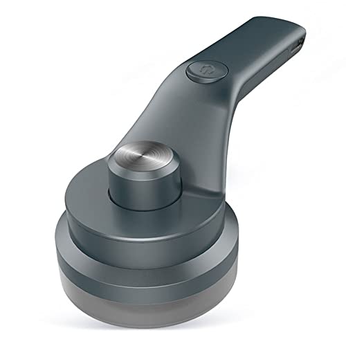 Fabric Shaver Defuzzer,Electric Lint Remover,with Replaceable Stainless Steel Blades,Dual Protection,Removable Bin,Easy Remove Fuzz Socks,Legging,for Your Clothes,Furniture,Bedding(Gray)