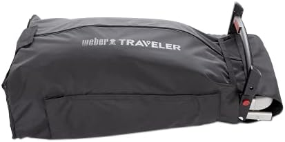 Weber Traveler Cargo Protector Grill Cover, Black