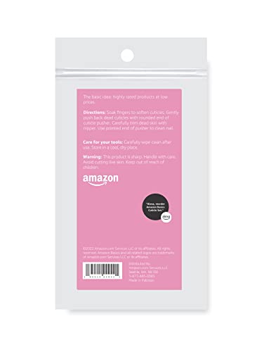 Amazon Basics Cuticle Nipper and Pusher Set