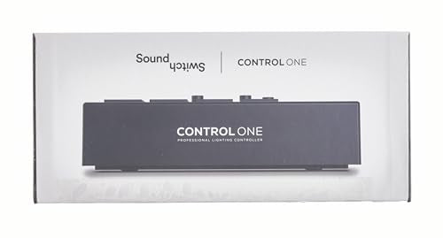 SoundSwitch Control One – Professional DMX DJ Lighting Controller with 3 Months SoundSwitch Software Access and DMX Lights and Phillips Hue Support