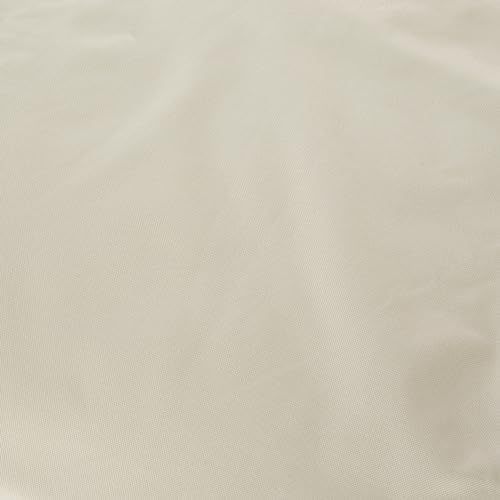Amazon Basics 2-Seater Deep Lounge Sofa, Outdoor Couch and Patio Furniture Covers, Waterproof, Anti-UV, Durable, Beige/Tan