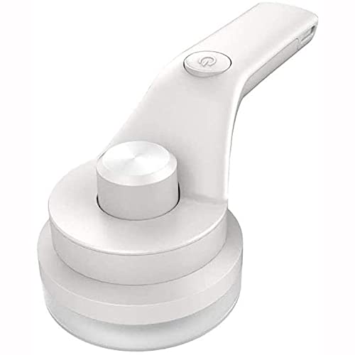 Fabric Shaver Defuzzer,Electric Lint Remover,with Replaceable Stainless Steel Blades,Dual Protection,Removable Bin,Easy Remove Fuzz Socks,Legging,for Your Clothes,Furniture,Bedding(Gray)