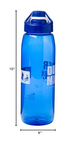 Silver Buffalo The Office Dunder Mifflin Paper Company Logo Tritan Water Bottle, Screw Top Lid, 28 Ounces