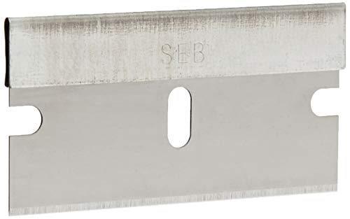 Amazon Basics Men's Single Edge Razor Blades, Clam Shell, 100-Pack