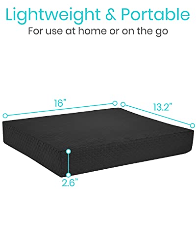 Vive Balance Pad - Foam Board Yoga Mat Block for Physical Therapy, Stability, Workout, Knee and Ankle Exercise - Equipment for Strength Training, Rehab - Large Floor Pad for Adults, Kids