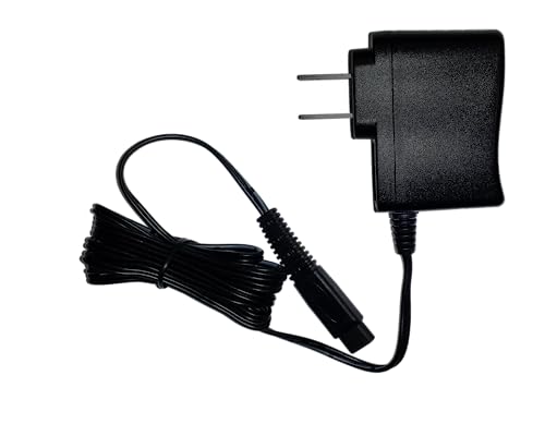 Andis 17295 Replacement Charging Cord Adapter for ProFoil Lithium TS-1 & TS-2 Shaver - Plug Directly into Wall Outlet or Socket - Compatible for Quick, Convenient Charging Shaver, Black