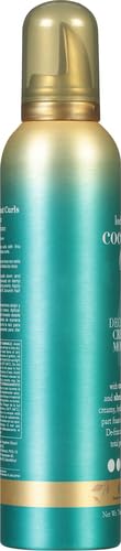 OGX Locking + Coconut Curls Decadent Creamy Mousse, 7.9 Ounce (Pack of 2)