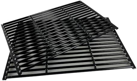 Direct store Parts DC122 19" x 25" Charmglow 810-2320 810-6320 Non-stick Polished Porcelain Coated Cast Iron Cooking grid Replacement for Charbroil, Brinkmann, Broil-Mate, Grill Chef, Grill Pro...