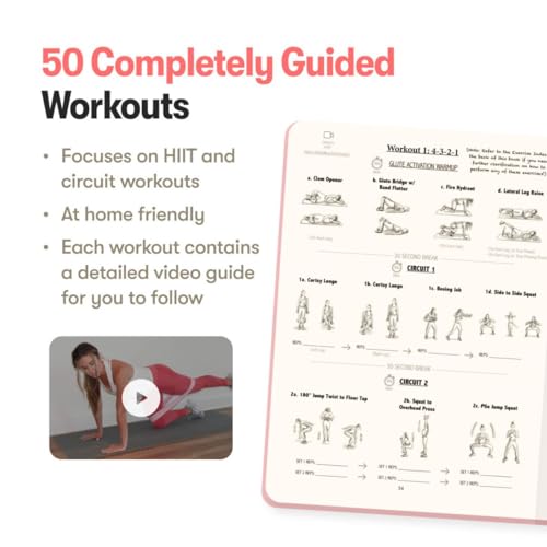 Badass Body Goals: Booty Shaping & Resistance Training Fitness Journal. 10-Week Circuit Training & Personal Resistance Training Program and Fitness Planner by Jennifer Cohen & Habit Nest.