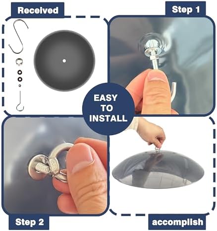 13" Bird Feeder Rain Guard, Hummingbird Feeder Shade Dome Cover, Hanging Squirrel Baffle for Bird Feeder Pole (Grey), 2 Pack