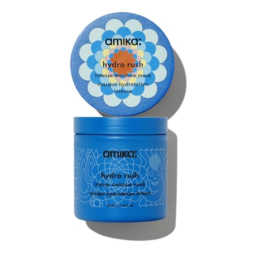 amika Hydro Rush Intense Moisture Mask with Hyaluronic Acid, 500ml